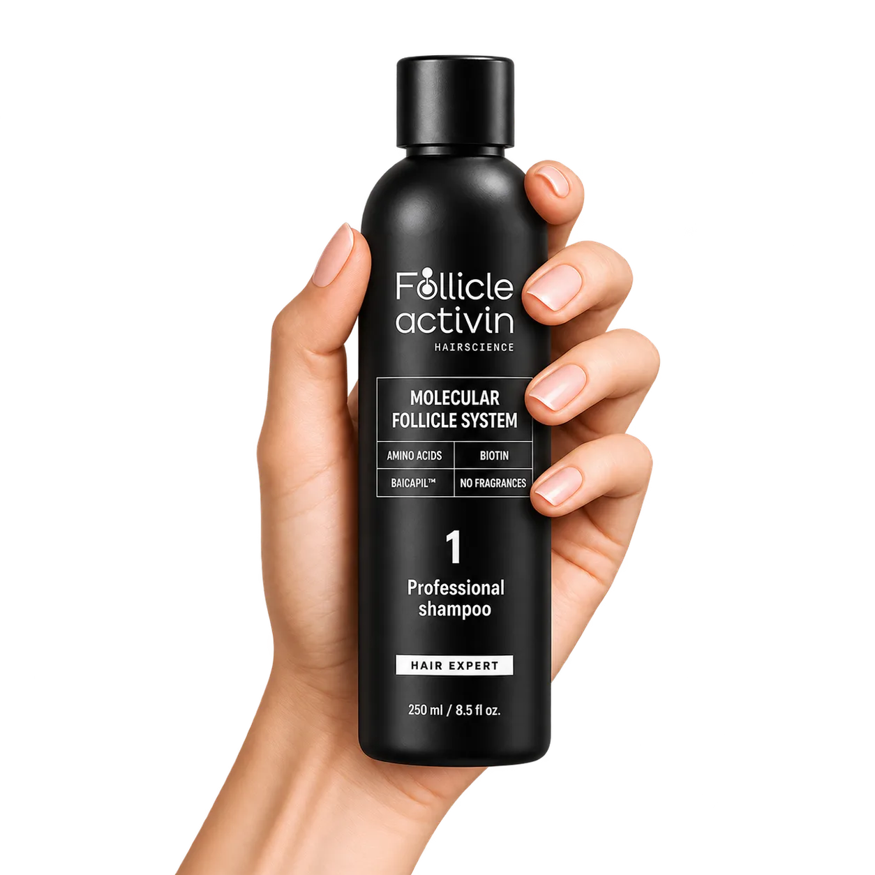 Follicle Activin-serum i handen