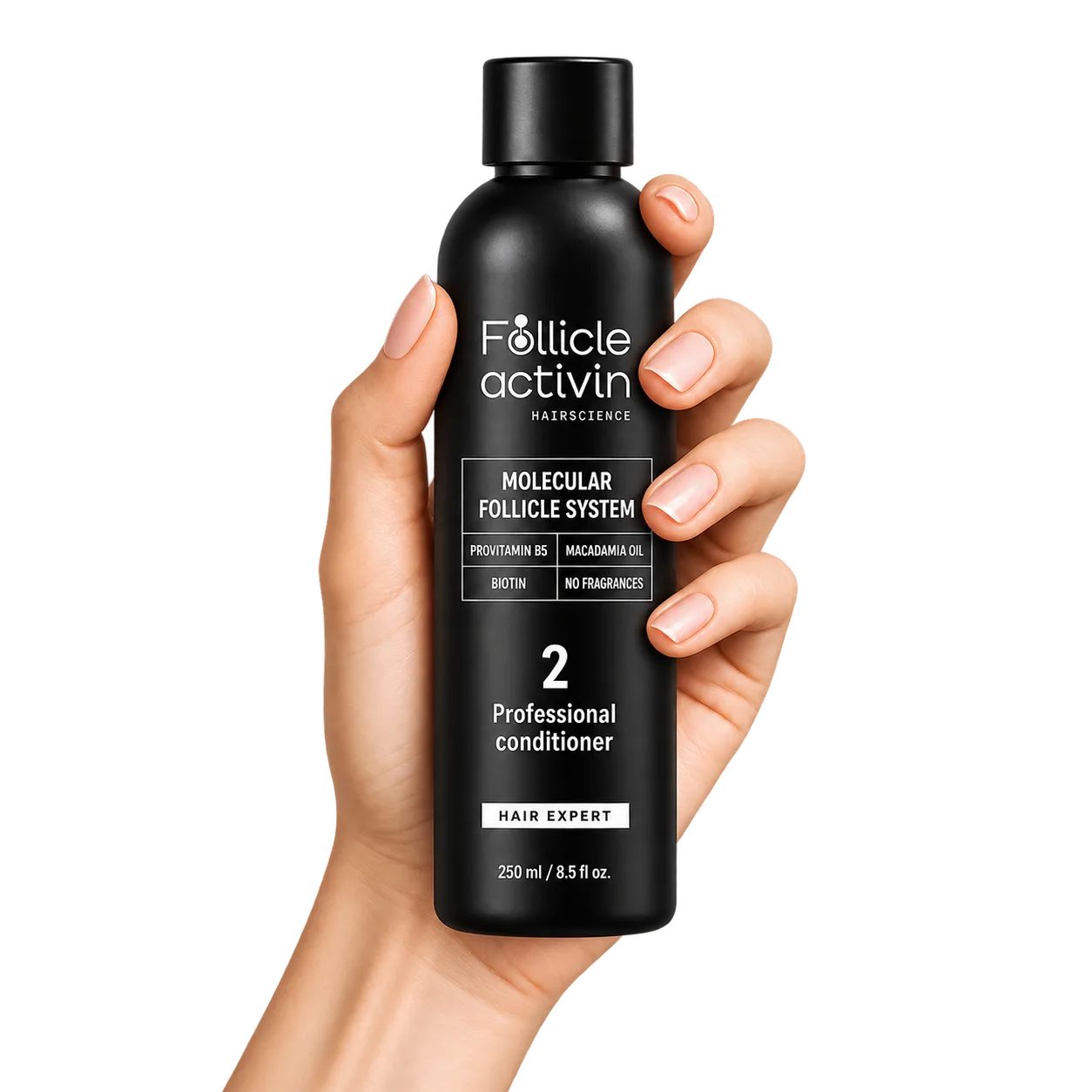 Follicle Activin-serum i handen